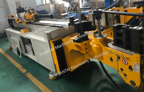 PLC Control Automatic Pipe Bending Machine CNC50RES Bending Radius 7D