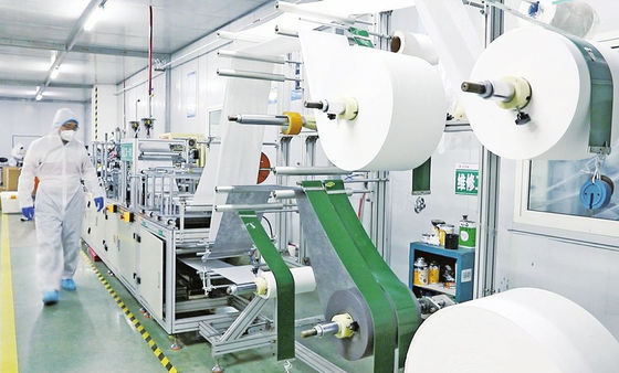 Full Automatic Aluminum Surface Mask Machines With Outer Ear Band